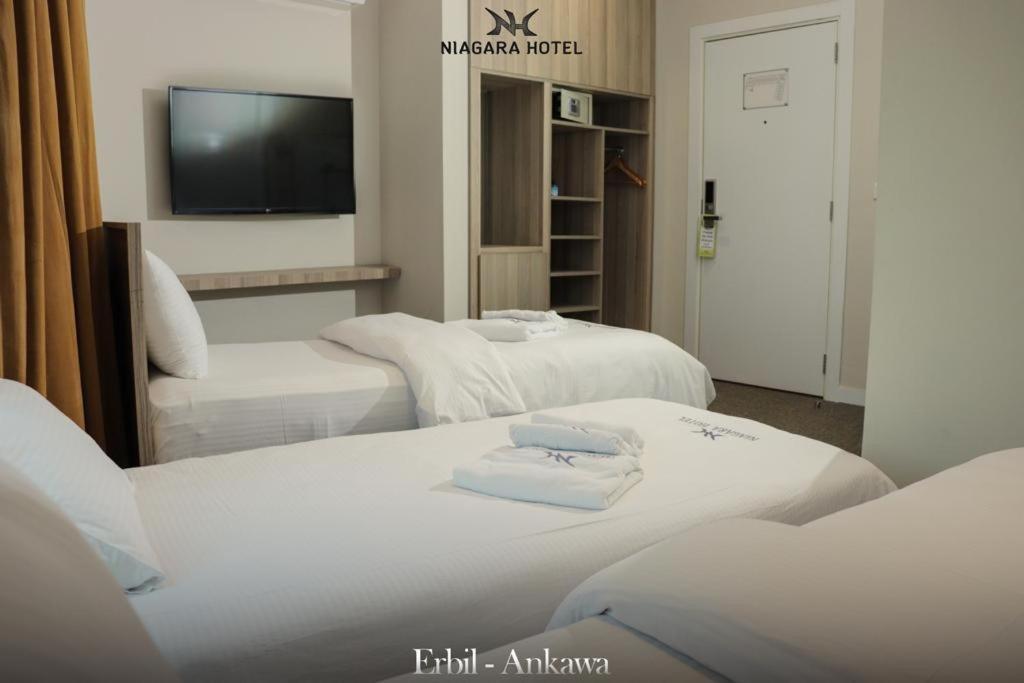 Niagara Hotel Erbil Extérieur photo